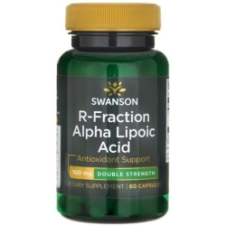 Swanson R-Ala (kwas alfa liponowy) 100mg 60kapsułek cena 88,90zł