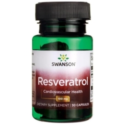 Swanson Resweratrol 100mg 30kapsułek cena 22,90zł