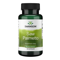 Swanson Saw Palmetto 540mg 100kapsułek cena 24,00zł