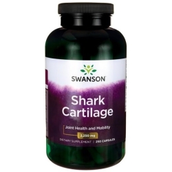 Swanson Shark cartilage 750mg 250kapsułek cena 139,90zł