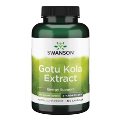 Swanson Gotu Kola ekstrakt 100mg 120kapsułek cena 46,90zł