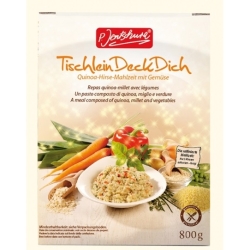Jentschura TischleinDecDich danie z komosy ryżowej, prosa i warzyw 800 g + katalog z opisaną kuracją cena 90,00zł