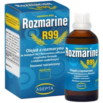 Asepta Rozmarine R99 – olejek rozmarynowy krople 10ml cena 33,30zł