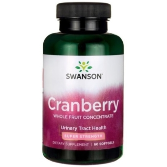 Swanson Żurawina Cranberry ekstrakt 420mg 60kapsułek cena 32,90zł