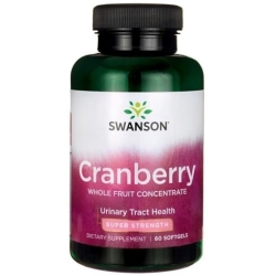 Swanson Żurawina Cranberry ekstrakt 420mg 60kapsułek cena 32,90zł