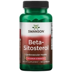 Swanson Beta-sitosterol maksymalna moc 120kapsułek cena 19,99zł