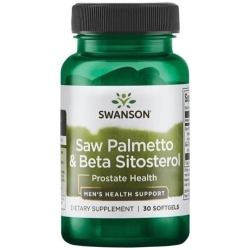 Swanson Saw Palmetto & Beta-Sitosterol 30kapsułek cena 68,90zł