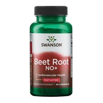 Swanson beet root NO+ 60 tabletek cena 49,90zł