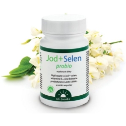 Dr Jacobs Jod + Selen probio 90kapsułek cena 59,99zł