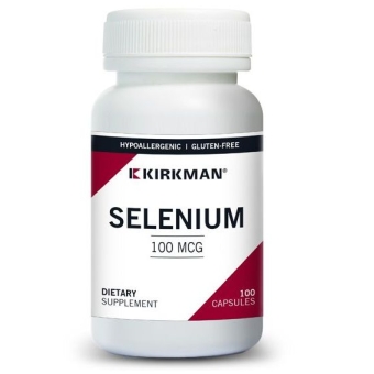 Kirkman Selenium 100 µg (Hypoallergenic) 100kapsułek OSTATNIA SZTUKA cena 146,90zł