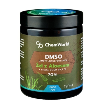 Żel DMSO 70% z Aloesem 190 ml ChemWorld cena 94,00zł