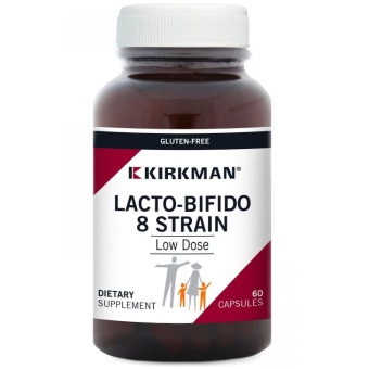 Kirkman Lacto/Bifido 8-Strain Probiotic Low Dose Children’s Formula (Hypoallergenic) 60kapsułek cena 239,90zł