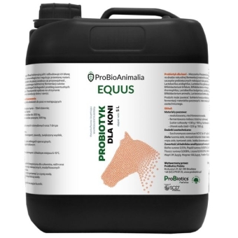 ProBiotics Equus probiotyk dla koni płyn 5 litrów ProBioAnimalia cena 123,50zł