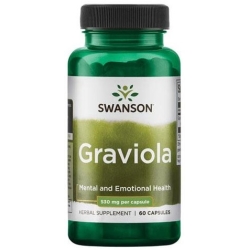 Swanson Graviola 530 mg 60kapsułek cena 27,90zł