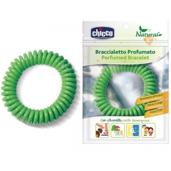 Chicco elastyczna bransoletka naturalnie odstraszająca komary 1 sztuka cena 8,79zł