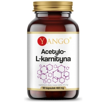 Yango Acetylo-L-karnityna 460 mg 90kapsułek cena 41,95zł