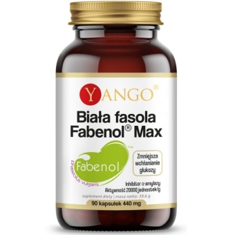 Yango Biała fasola Fabenol® Max 440 mg 90kapsułek cena 51,95zł