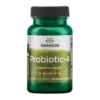 Swanson probiotic-4 60 kapsułek cena 29,15zł