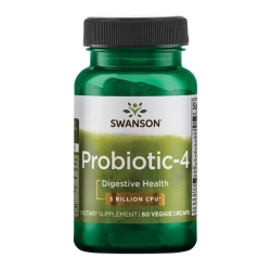 Swanson probiotic-4 60 kapsułek cena 33,00zł