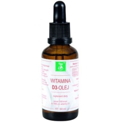 Witamina D3 1000IU krople 50ml Biogeneza cena 120,00zł