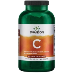 Swanson Witamina C1000 buforowana + wapń + bioflawonoidy 250tabletek cena 219,00zł