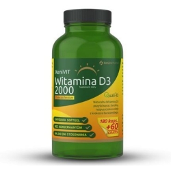 XeniVIT Witamina D2000 240kapsułek Xenico Pharma cena 22,70zł
