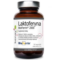 Laktoferyna BioFerrin® 2000 30kapsułek Kenay cena 139,00zł