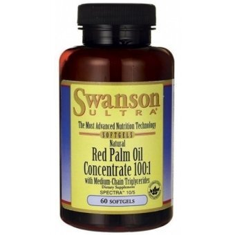 Swanson czerwony olej palmowy 60żelków cena 77,35zł
