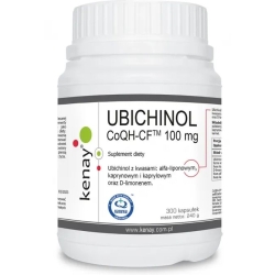 Ubichinol CoQH-CFTM 100mg 300kapsułek Kenay cena 869,00zł