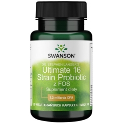SWANSON Ultimate16 strain formula 60kapsułek cena 31,50zł