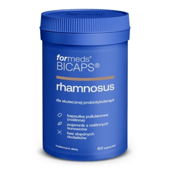 Formeds BICAPS Rhamnosus 60kapsułek cena 53,49zł