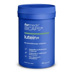 Formeds BICAPS Lutein+ 60kapsułek cena 72,99zł