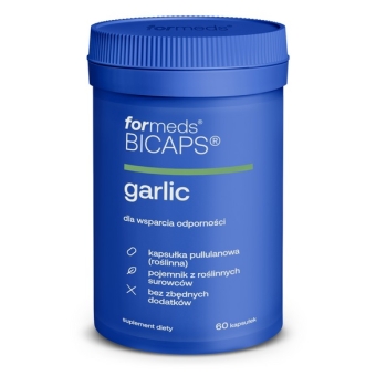 Formeds BICAPS Garlic 60kapsułek cena 41,49zł