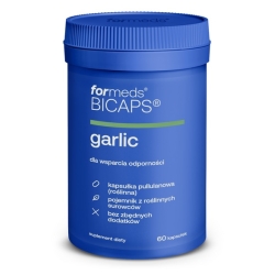 Formeds BICAPS Garlic 60kapsułek cena 41,49zł