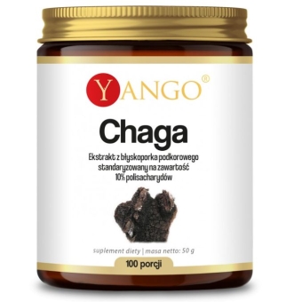 Yango Chaga ekstrakt  proszek 50g cena 66,90zł