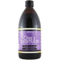 Olej z czarnuszki z polskich nasion tłoczony na zimno 500ml MyVita cena 94,90zł