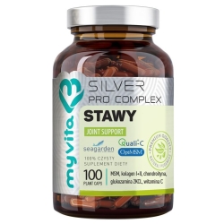 MyVita Silver Pure Stawy Pro Complex 100kapsułek cena 69,90zł