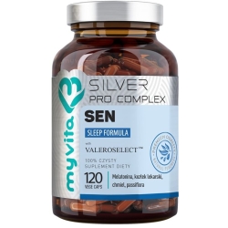 MyVita Silver Pure Sen Pro Complex Sleep Formula 120kapsułek cena 69,90zł