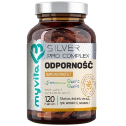MyVita Silver Pure Odporność Pro Complex Immuno Protect 120kapsułek cena 72,90zł