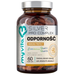 MyVita Silver Pure Odporność Pro Complex Immuno Protect 60kapsułek cena 48,00zł
