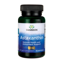 Swanson Astaksantyna 4mg 60kapsułek cena 53,90zł