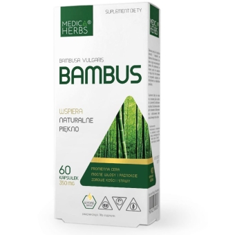 Medica Herbs Bambus 350mg 60kapsułek cena 22,95zł