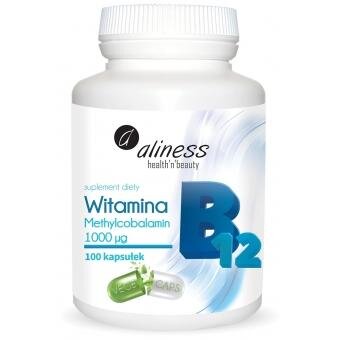 Aliness Witamina B12 Methylcobalamin 1000µg 100kapsułek