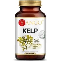 Yango KELP (jod) Ekstrakt z Alg Morskich 100kapsułek cena 36,90zł