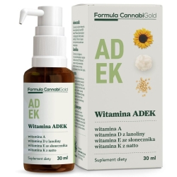 Formula CannabiGold Witamina ADEK 30ml HemPoland cena 39,00zł