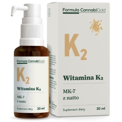 Formula CannabiGold Witamina K2 (MK-7) natto 30ml HemPoland cena 49,00zł