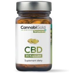 CannabiGold Terpenes+ 30kapsułek HemPoland cena 48,90zł
