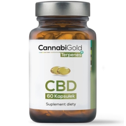 CannabiGold Terpenes+ 60kapsułek HemPoland cena 89,00zł