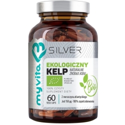 MyVita Silver Pure Kelp (jod) BIO 60kapsułek cena 32,00zł