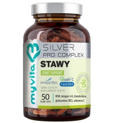 MyVita Silver Pure Stawy Pro Complex 50kapsułek cena 48,00zł